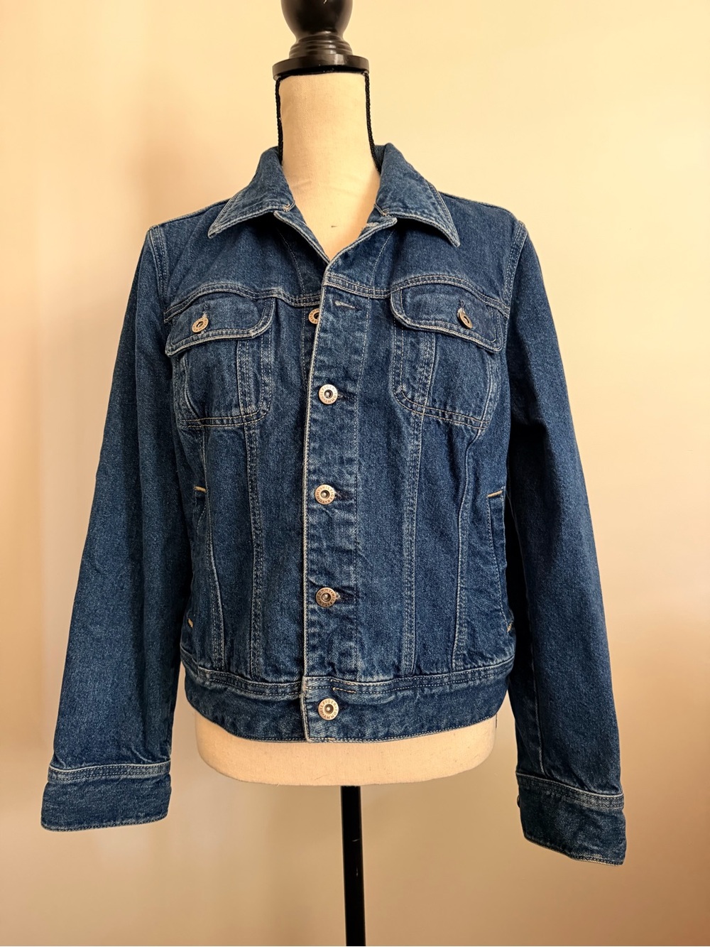 Tommy Hilfiger Women's Dark Blue Denim Jacket